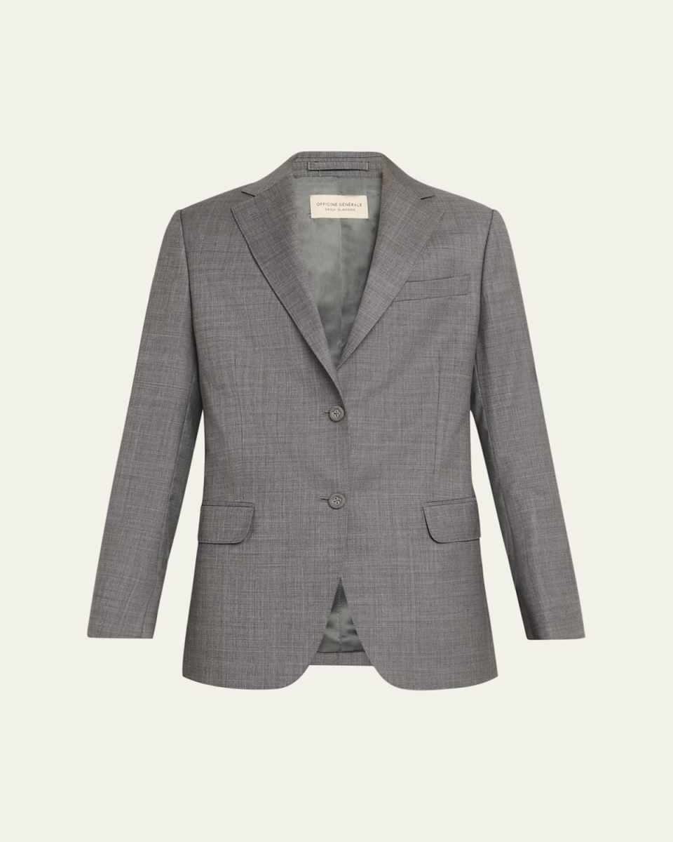 Charlene Single-Breasted Jacket